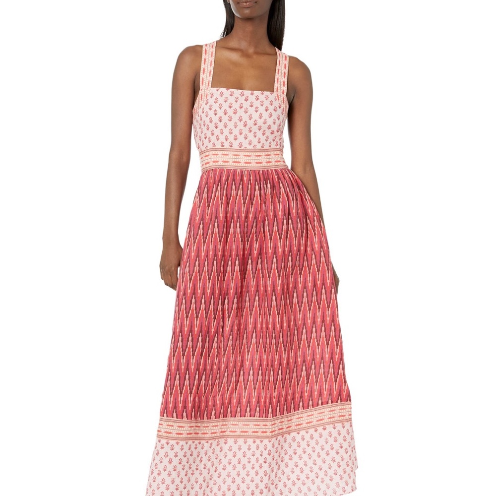 NWOT Faherty Gracie linen maxi dress - Sz Small
